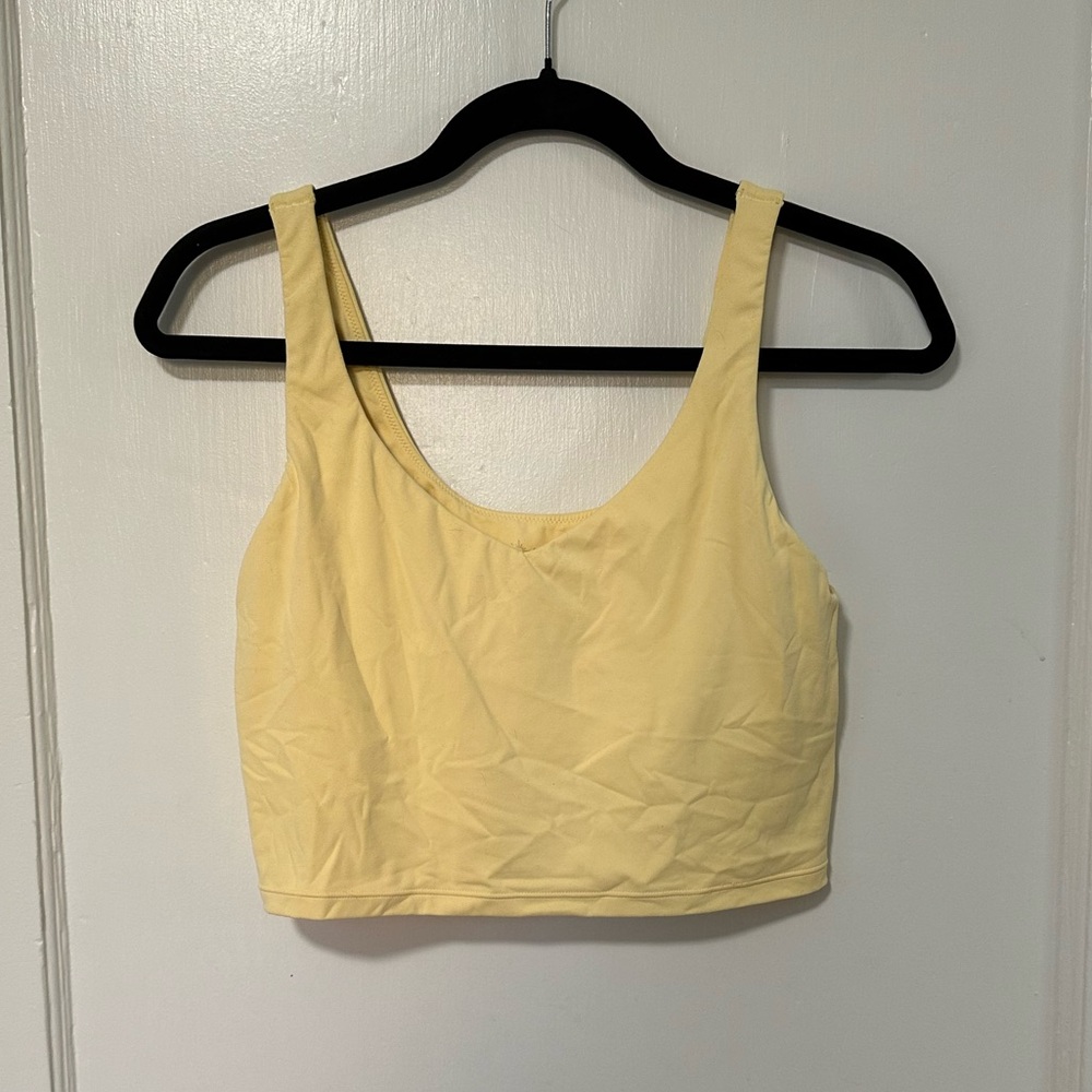 Aerie Offline Tank Top Yellow